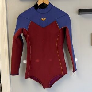 NWT Roxy Long Sleeve Wetsuit Swimsuit